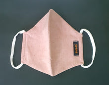 Load image into Gallery viewer, A pack of 50 SHG-95 - 100% Cotton + Special Filter (PFE 96.7 at 0.3 micron, BFE 99%) Washable, Reusable Price INR 70/mask (incl. GST) MRP INR 90/mask (incl. GST)