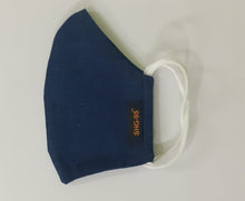 Load image into Gallery viewer, A pack of 100 SHG-95 - 100% Cotton + Special Filter (PFE 96.7 at 0.3 micron, BFE 99%) Washable, Reusable INR 70/mask (incl. GST) MRP INR 90/mask (incl. GST)
