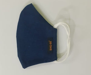 A pack of 100 SHG-95 - 100% Cotton + Special Filter (PFE 96.7 at 0.3 micron, BFE 99%) Washable, Reusable INR 70/mask (incl. GST) MRP INR 90/mask (incl. GST)